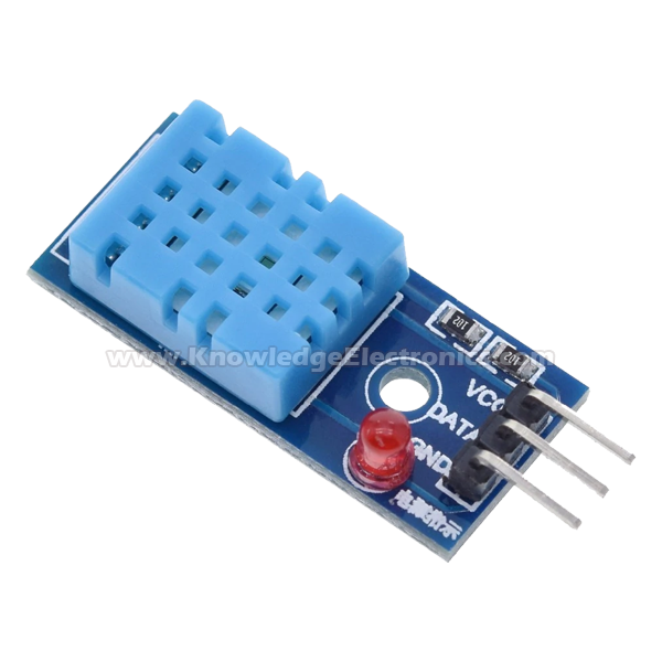 DHT11 Temperature And Humidity Sensor Module - Knowledge Electronics