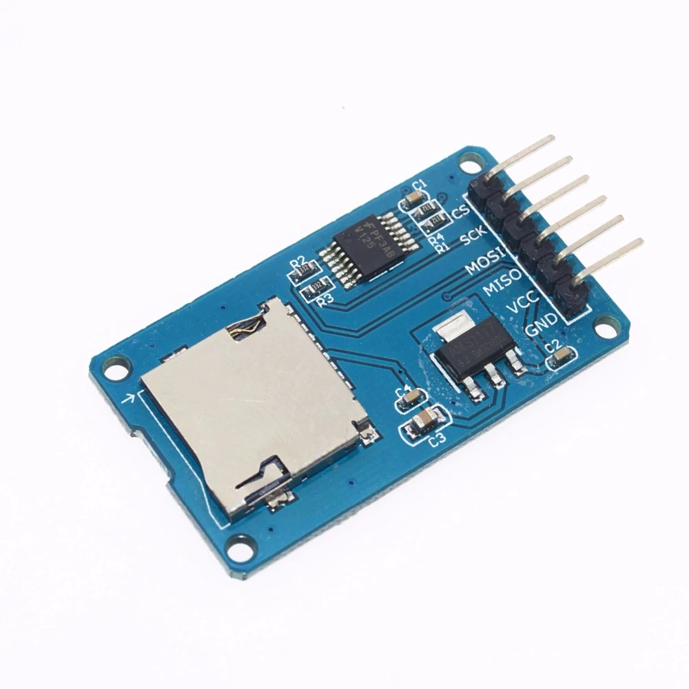 Micro SD Card Reader Module - Knowledge Electronics