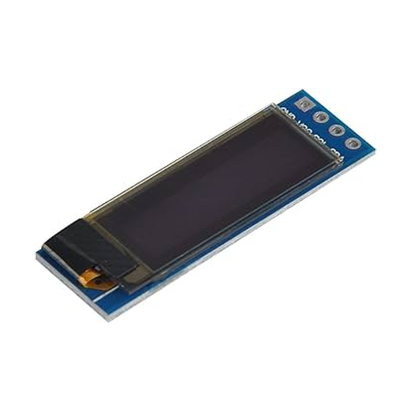 0.91 inch 128×32 I2C/IIC Serial 4 Pin OLED Display Module (Blue ...